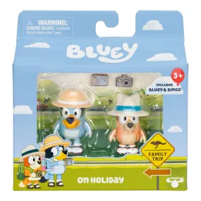 17648 BLUEY S11 FIGURE 2 PACK - ON HOLIDAY