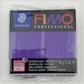 85G Block FIMO Professional Polymer Clay Lilac / Purple (6)