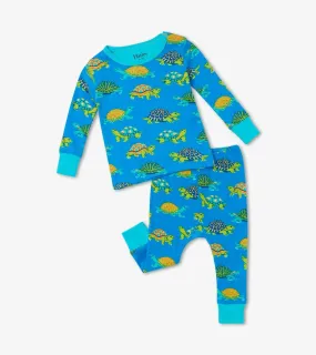 Baby Turtles Organic Cotton Pajama Set | Hatley