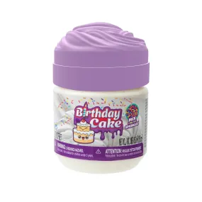 Birthday Cake Scented Slime Kit with Mix-in Sprinkles