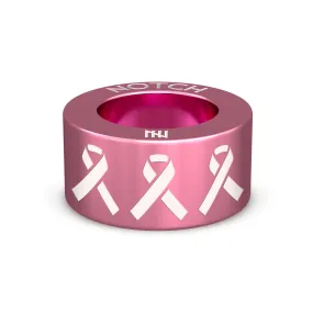 Breast Cancer Awareness Ribbon NOTCH Charm