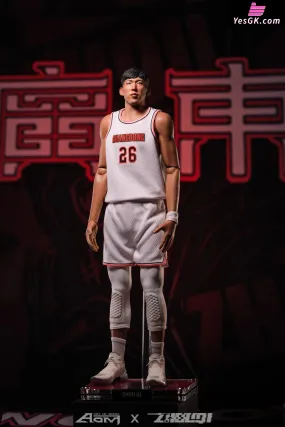 CBA AOM & Zhou Qi linkage autographed limited edition 16 wax level mobile soldier Action Figure - AOM TOYS Studio [Pre-Order]