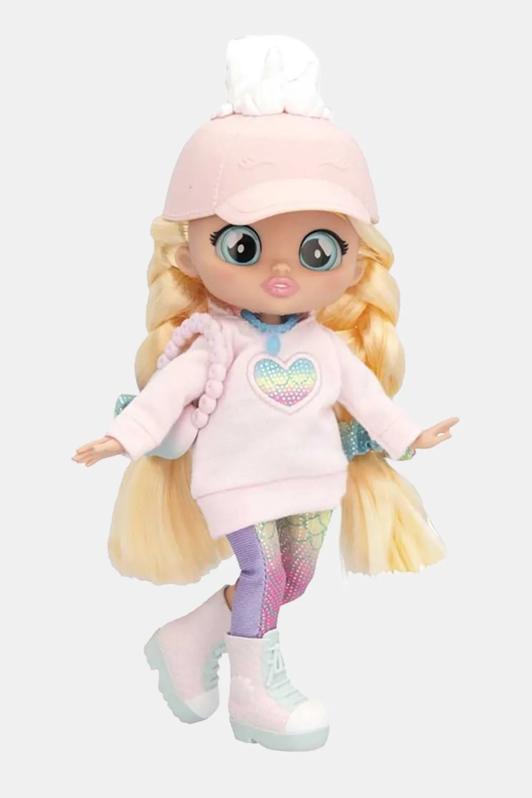 Cry Babies Bff Pink Girls Doll Stella (8 Inch)