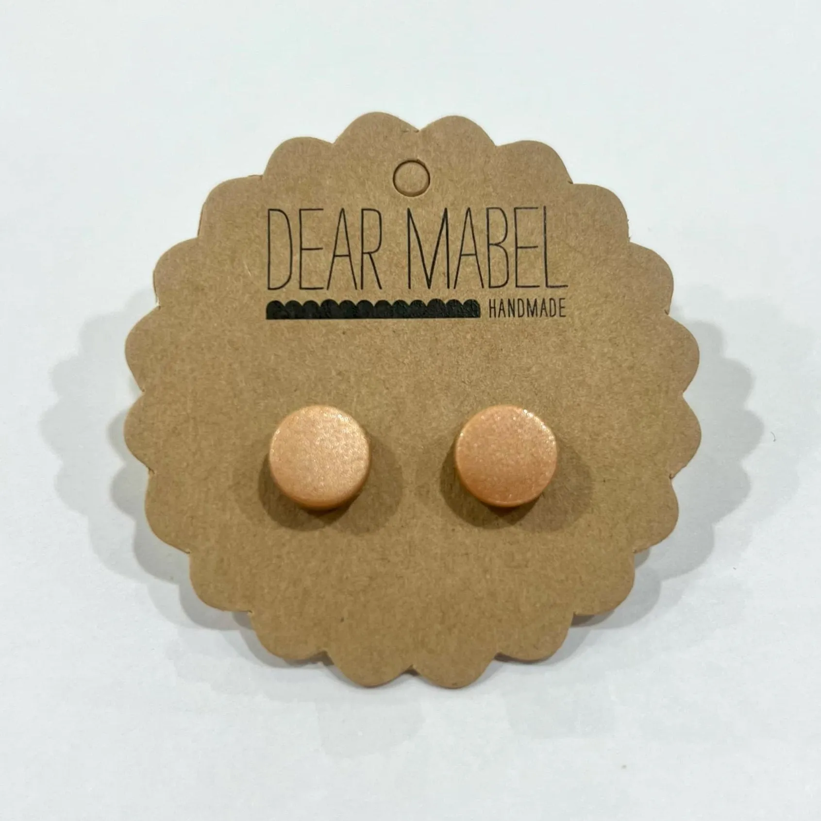 Dear Mabel Handmade - Single Colour Studs