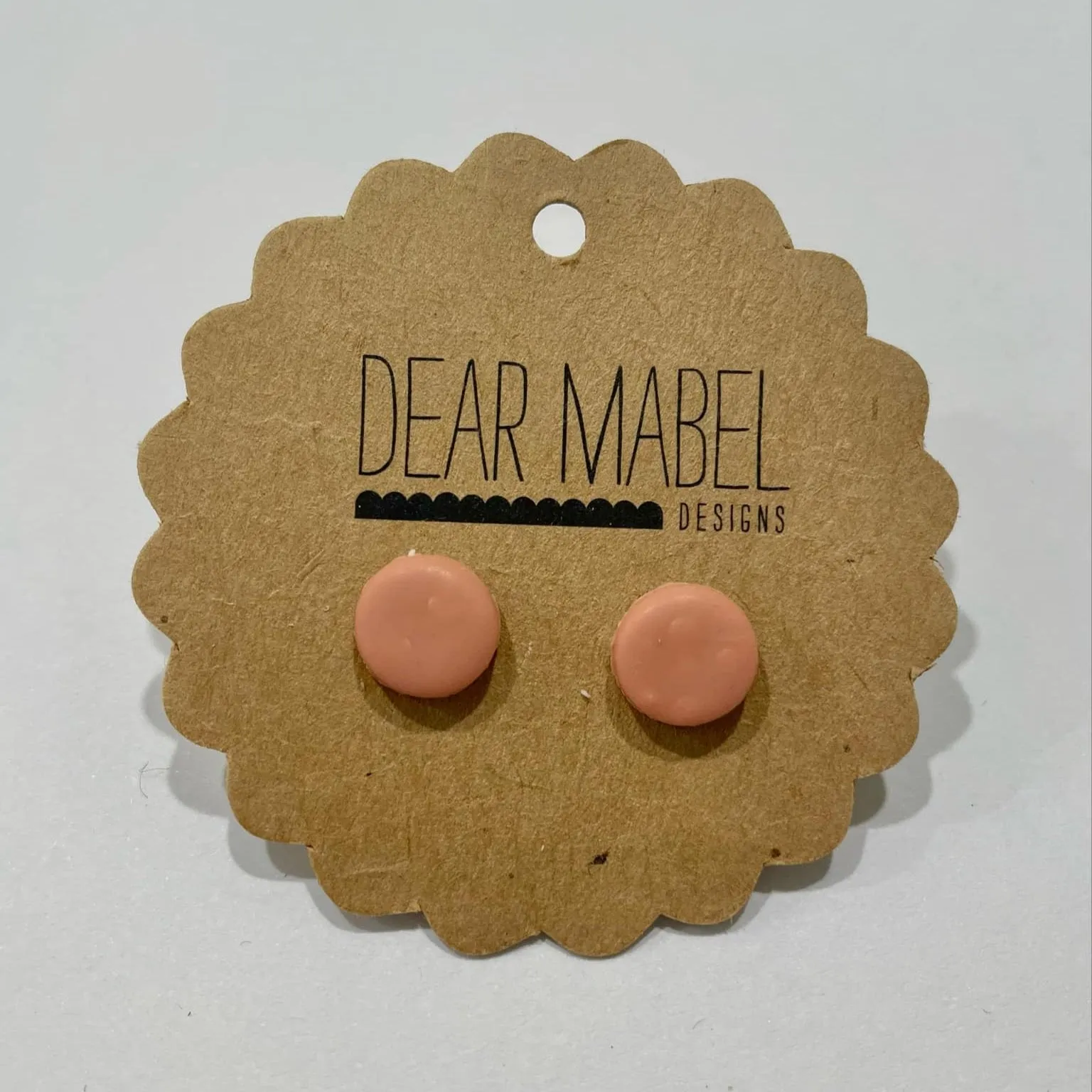 Dear Mabel Handmade - Single Colour Studs