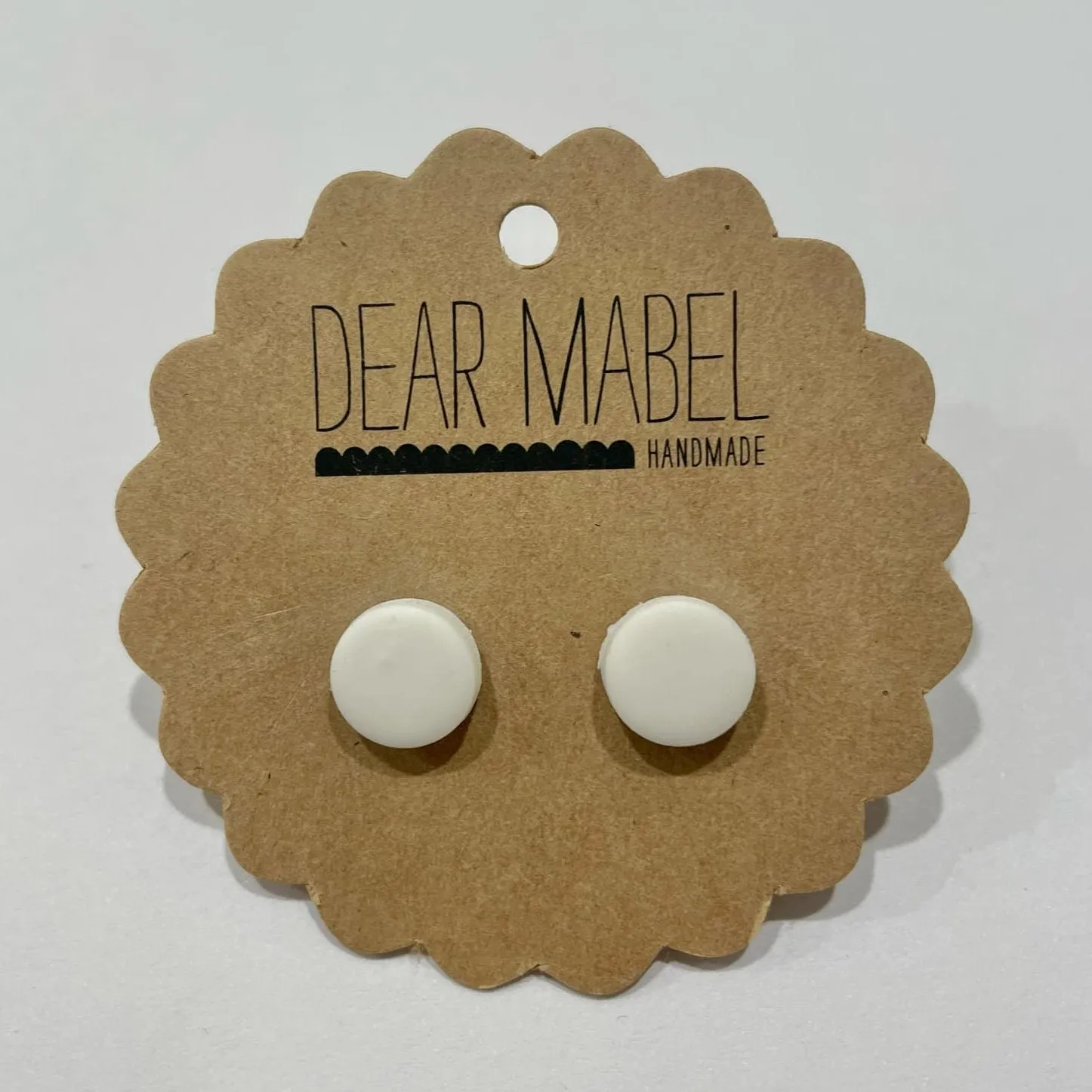 Dear Mabel Handmade - Single Colour Studs