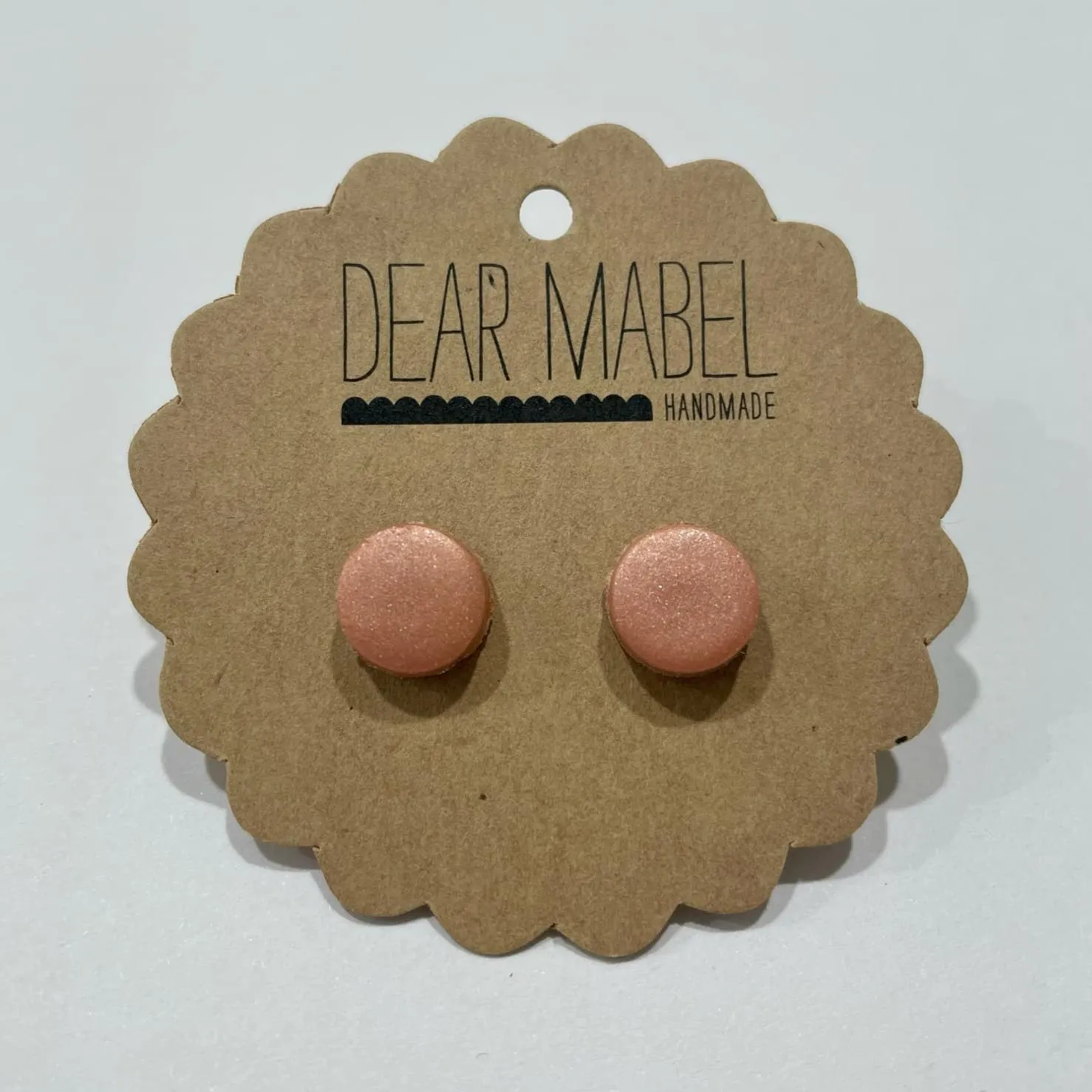 Dear Mabel Handmade - Single Colour Studs