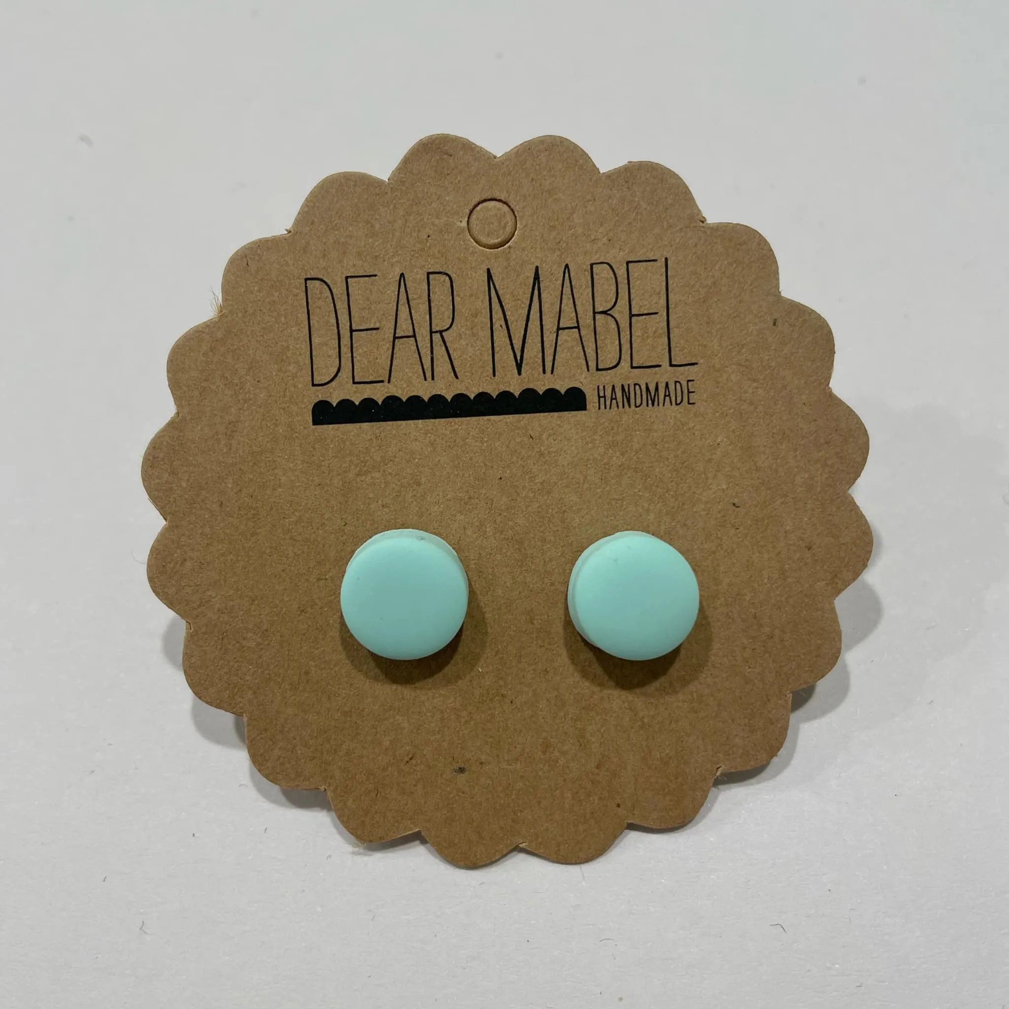 Dear Mabel Handmade - Single Colour Studs