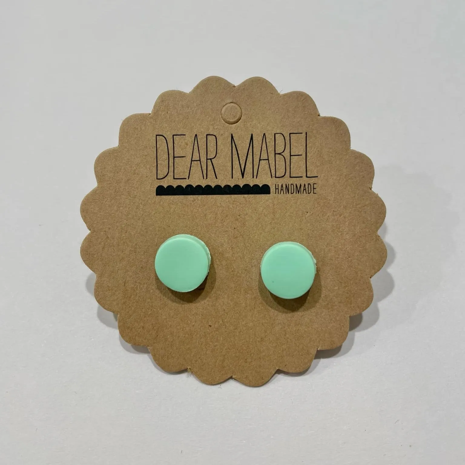 Dear Mabel Handmade - Single Colour Studs