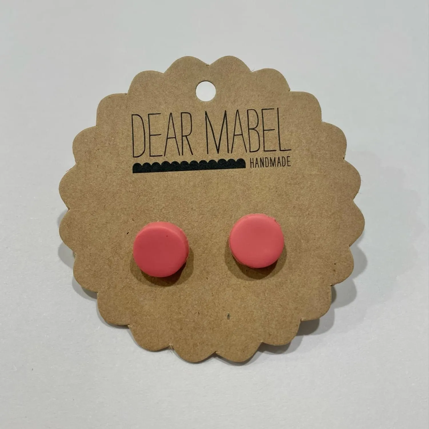 Dear Mabel Handmade - Single Colour Studs