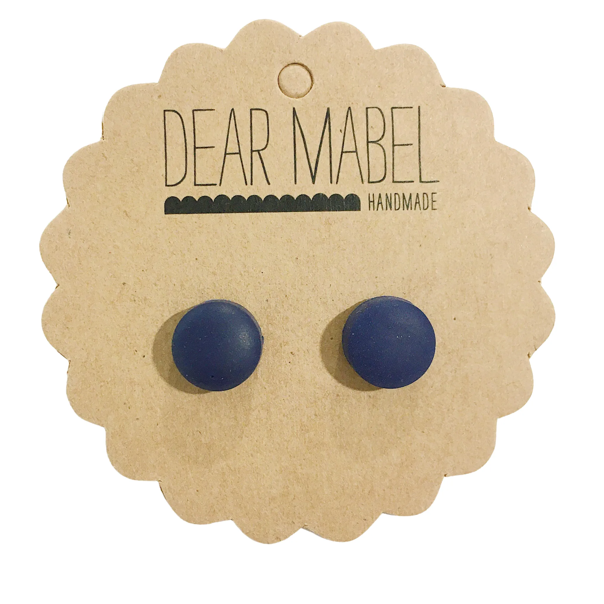 Dear Mabel Handmade - Single Colour Studs