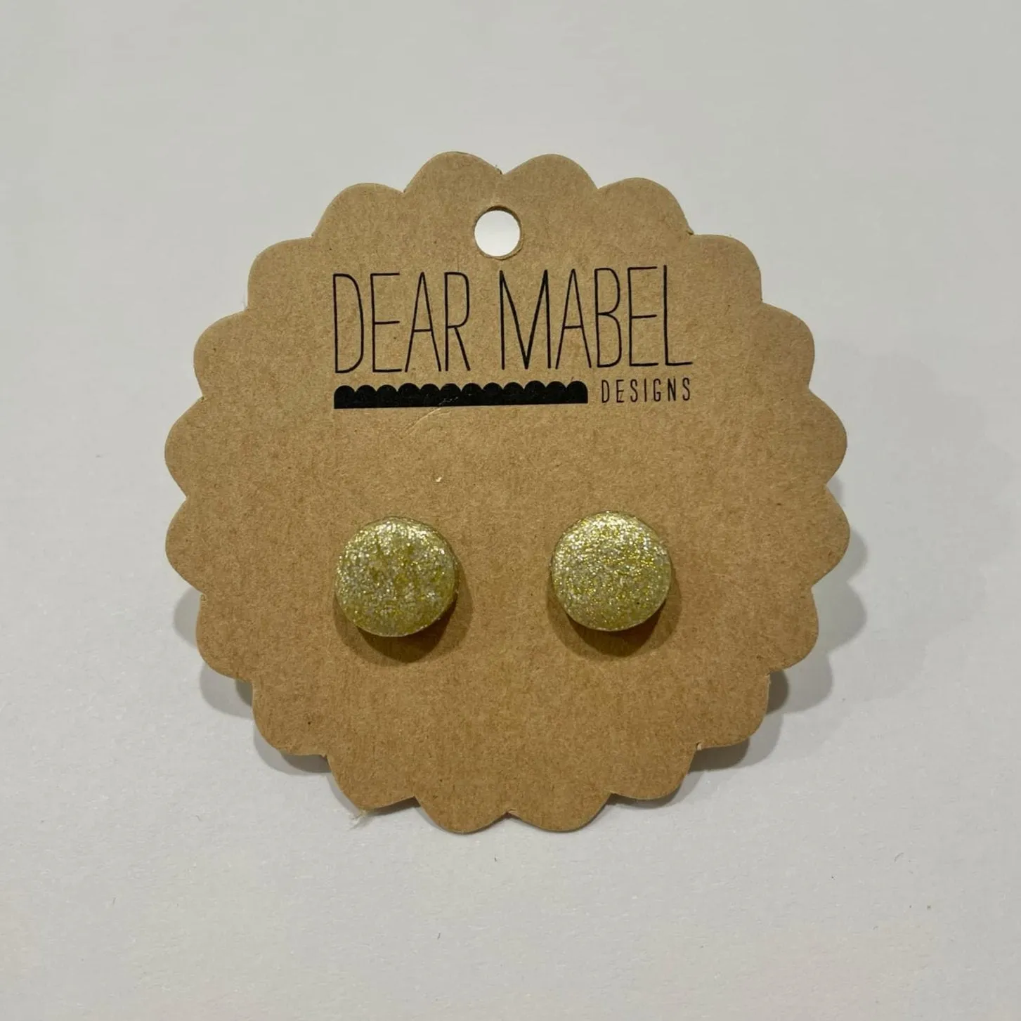 Dear Mabel Handmade - Single Colour Studs