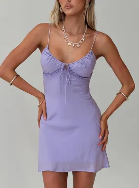 Emily Mini Dress Lilac