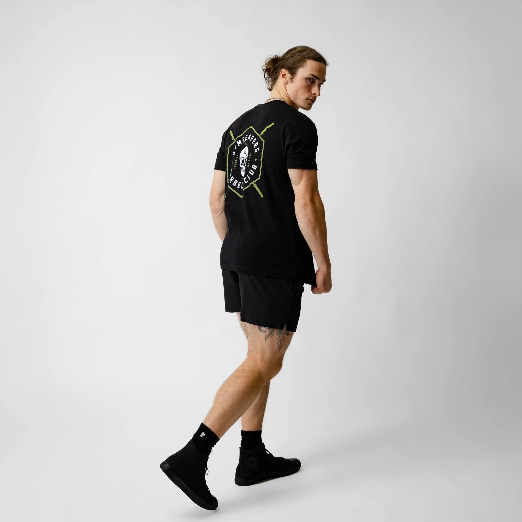 Gymreapers GR Tee - Black/White