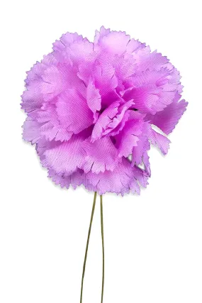 Life-Sized Pink Carnation Boutonnière Flower