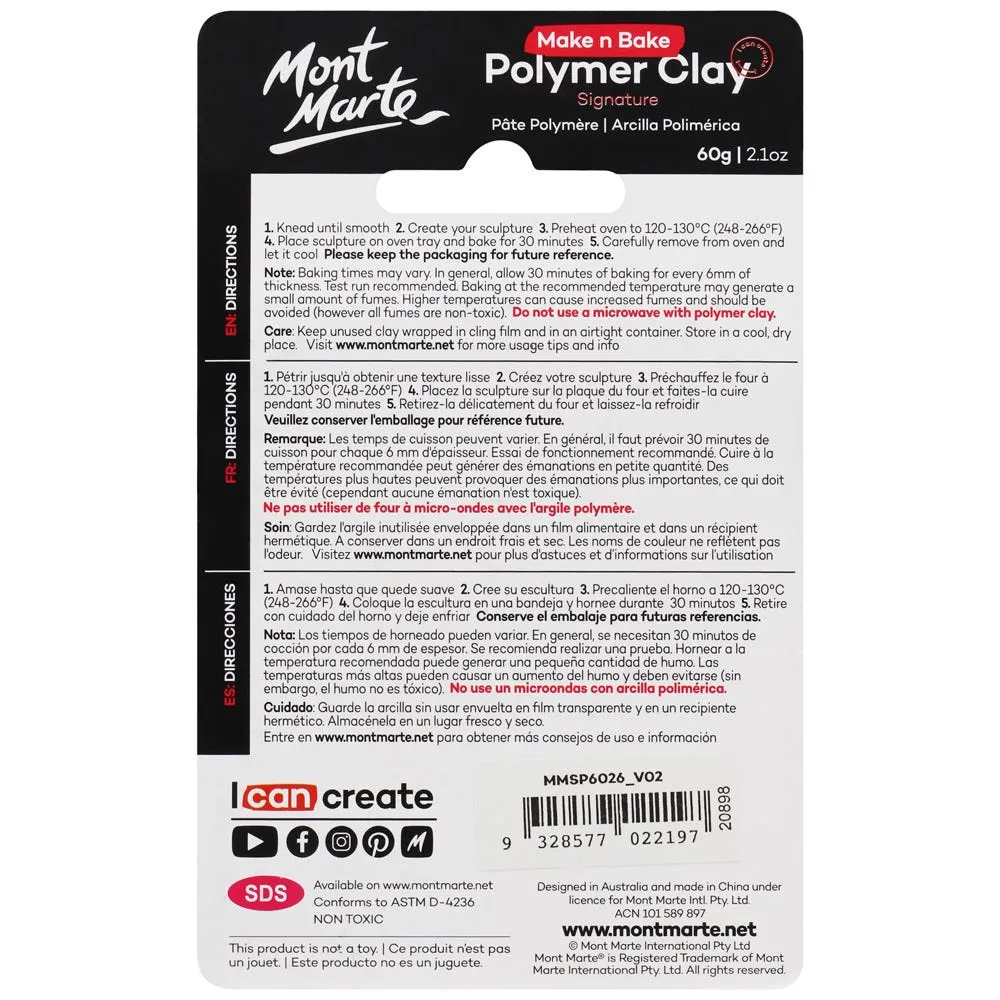 Make n Bake Polymer Clay Signature 60g (2.1oz) - Aquamarine