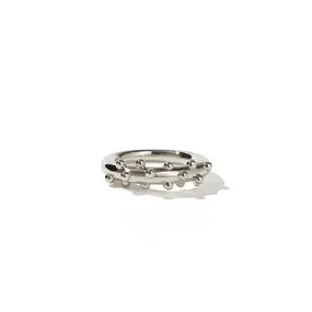 Meadowlark Anemone Ring - Sterling Silver