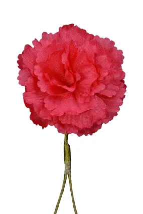 Mini Red Carnation Silk Boutonnière Flower