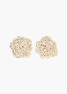 Muriel Earrings -- Pearl