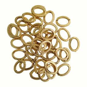 Oval Shape CCB Ring Motif for Rakhi, Jewelry making, Craft or Decor