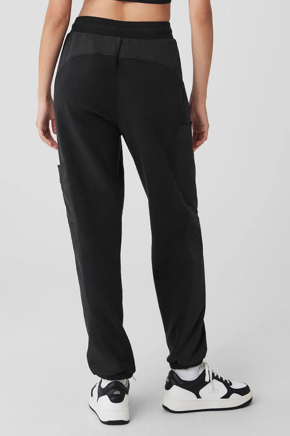 Polar Fleece Wintry Mix Pant - Black