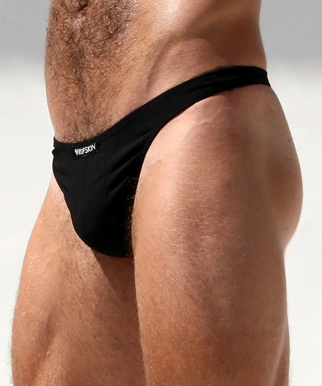 RUFSKIN Thong Nas Mens Tangas Lightweight T-Back Ultra Stretch Black 3