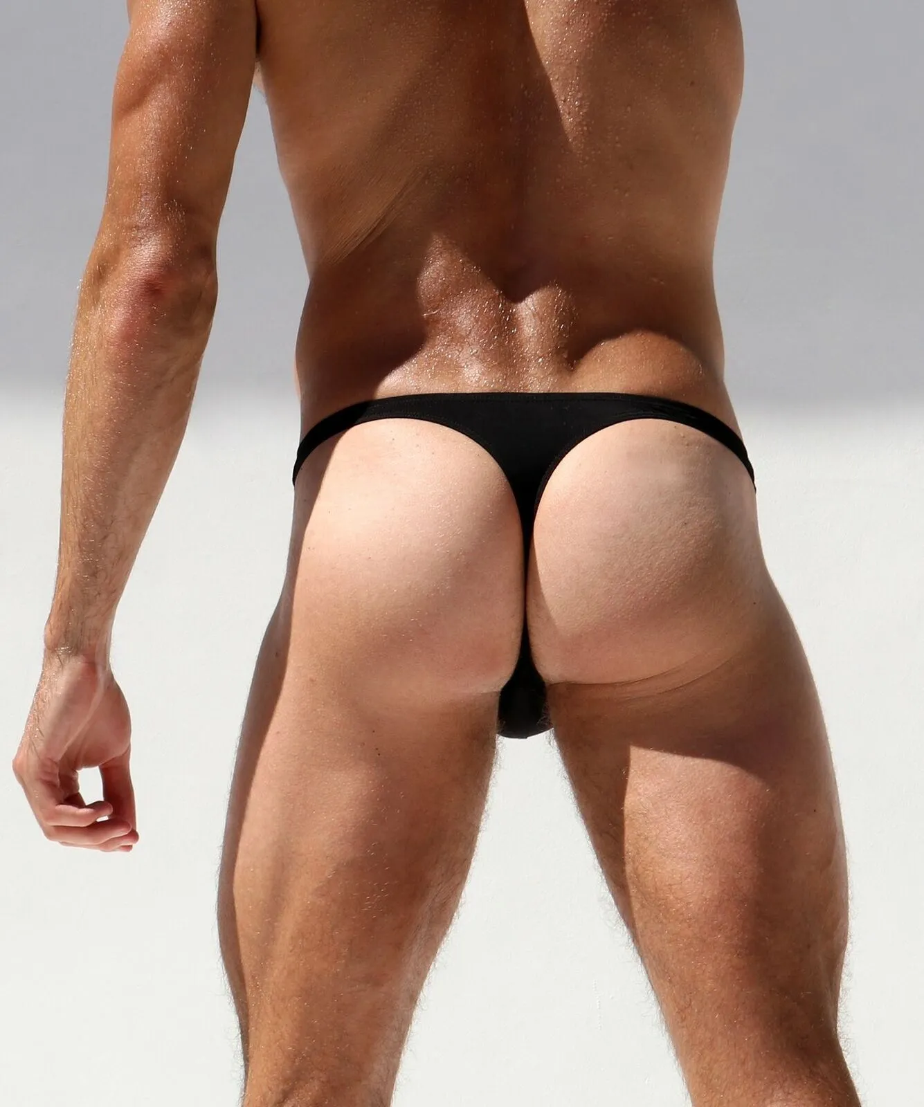 RUFSKIN Thong Nas Mens Tangas Lightweight T-Back Ultra Stretch Black 3