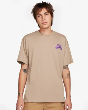 SB Logo Skate T-Shirt Khaki